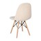 Flash Furniture Off-White Faux Sherpa Accent Chair with Wood Legs DL-10-W-GG - alternate 8